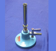 Bunsen Burner With Stopcock