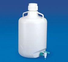 Carboy With Stop Box