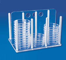 Rack For Petri Dishes