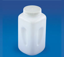 Wide Mouth Square Bottle